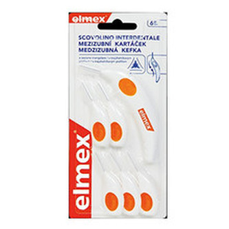 Elmex Mezizubní kartáčky velikost 6 mm ( oranžové ) 4.0 ml unisex