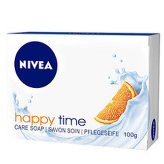 Nivea Happy Time Care Soap - Hydratační tuhé mýdlo 100. ml unisex