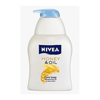 Nivea Honey & Oil Care Soap - Tekuté mýdlo s dávkovačem 250 ml pro ženy