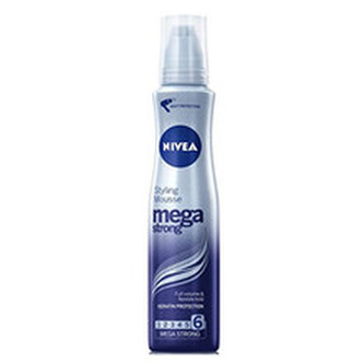 Nivea Mega Strong Styling Mousse - Pěnové tužidlo na vlasy 250 ml pro ženy