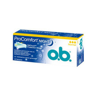 O.b. ProComfort Night Normal - Tampóny 48 ml pro ženy