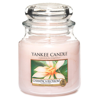Yankee Candle Champaca Blossom Candle ( květ šampaňského ) - Vonná svíčka 411. ml unisex