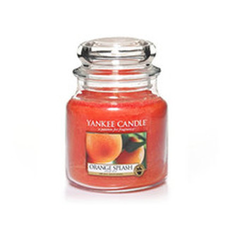 Yankee Candle Orange Splash Candle ( pomeranč ) - Vonná svíčka 411. ml unisex