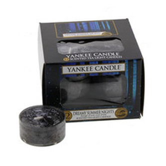 YANKEE CANDLE Dreamy Summer Nights svíčka 9,8g čajová 12ks