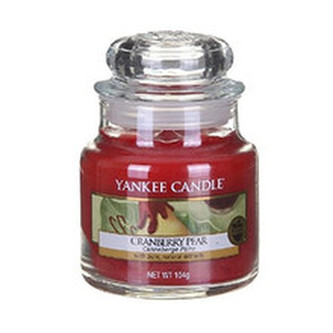 Yankee Candle Cranberry & Pear Candle ( brusinka a hruška) - Vonná svíčka malá 104. ml unisex
