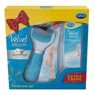 Scholl Velveth Smooth Diamond - Dárková sada péče o nohy 60 ml pro ženy