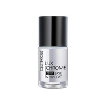 Catrice LuxChrome 2v1 Base & Top Coat - Podkladový & krycí lak 10 ml pro ženy