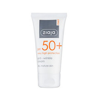 Ziaja Anti-Wrinkle Cream SPF 50+ - Protivráskový krém na opalování 50 ml pro ženy