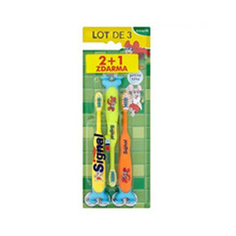 Signal Kids Tootbrush ( 3 Ks ) - Dětský zubní kartáček unisex