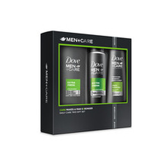 Dove Extra Fresh Set - Dárková sada tělové péče pro muže pro muže