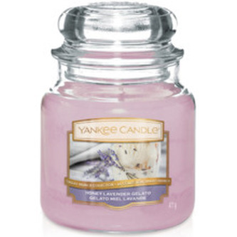 Yankee Candle Honey Lavender Gelato Candle ( levandulová zmrzlina s medem ) - Vonná svíčka 411. ml unisex