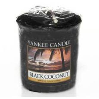 Yankee Candle Black Coconut Candle ( černý kokos ) - Votivní svíčka 49. ml unisex