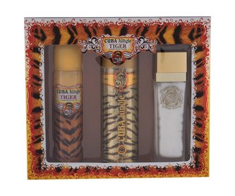 Cuba Tiger parfémovaná voda 100 ml + deodorant 200 ml + tělové mléko 130 ml
