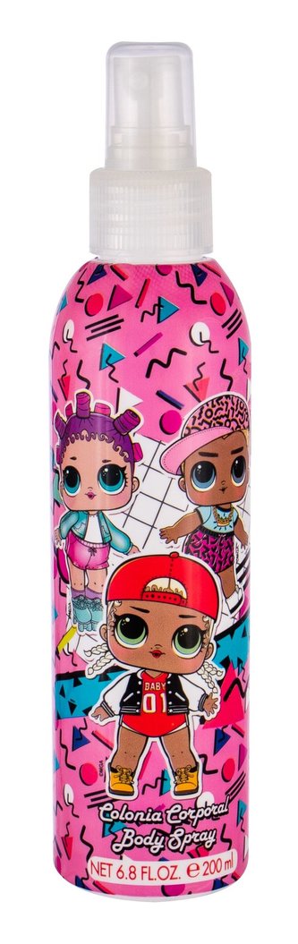 EP Line LOL Surprise Tělový sprej 200 ml pro děti