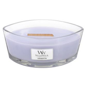 Woodwick Lavender Spa Loď ( levandulové lázně ) - Vonná svíčka 453. ml unisex
