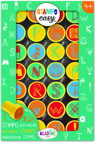 Razítka Stampo Easy - abeceda