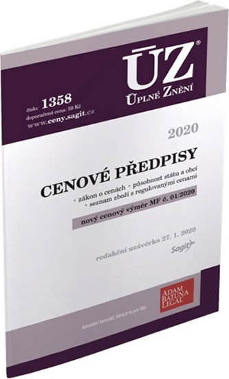 ÚZ 1358 Cenové předpisy