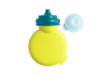 Lahvička Babypote neon/modrá