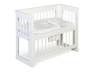 BED-SIDE CRIB přístavná postýlka bílá