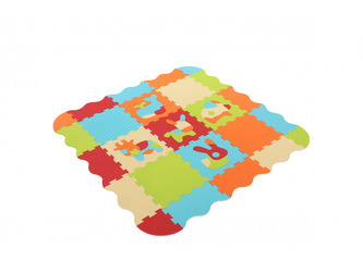 Puzzle pěnové 120x120 cm Zvířátka