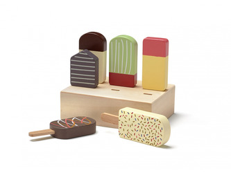 Nanuky se stojanem dřevěné Bistro