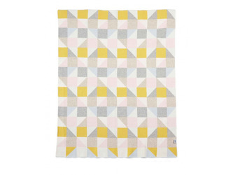 Pletená deka Geo Print