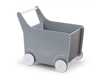 Dekorativní kočárek dřevěný Mint
