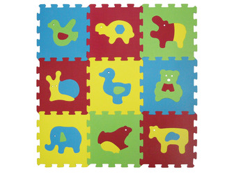 Puzzle pěnové 84x84 cm zvířátka Basic