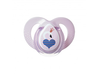 Šidítko C2N silikon Moda 6-18m růžové