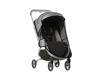 Síťka proti hmyzu pro kočárek Zigi stříbrná