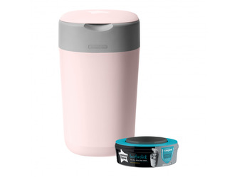 Koš na pleny Sangenic Twist & Click růžový