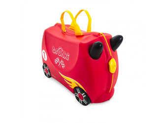 Kufřík + odrážedlo závodní auto Rocco