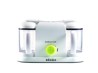 Parní vařič + mixér BABYCOOK PLUS neonový