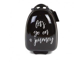 Dětský pojízdný kufr Black