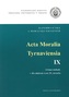 Acta Moralia Tyrnaviensia IX.