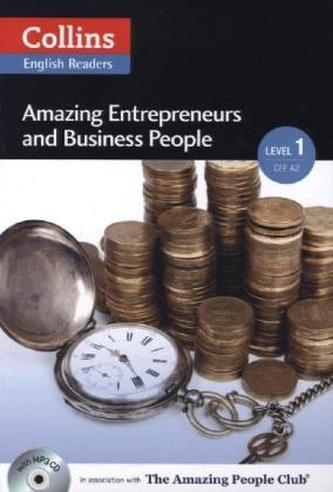 Amazing Entrepreneurs and Business People, w. MP3-CD
