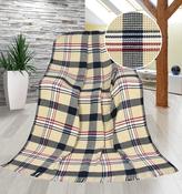 ZORA - kostka béžovomodrá - 150x200 cm