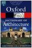The Oxford Dictionary of Architecture