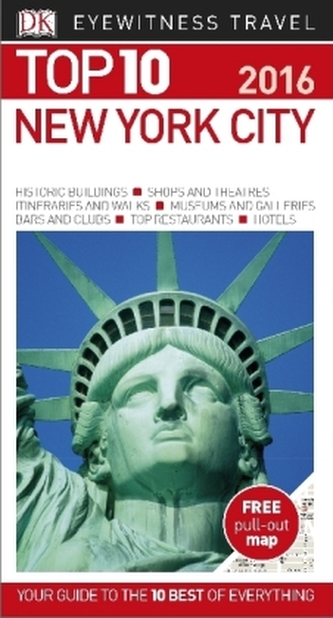 DK Eyewitness Top 10 Travel Guide: New York City