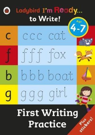 First Writing Practice: Ladybird I'm Ready to Write Sticker Activity Book