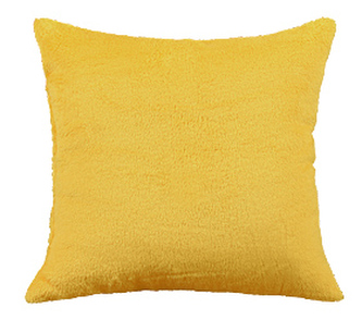 Polštářek Mazlík - žlutá - 38x38cm