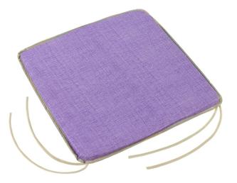 Sedák Adéla hladký - fialová uni - 40x40 cm,hladký