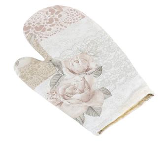 Kuchyňská chňapka - něžná krajka - chňapka 28x18 cm