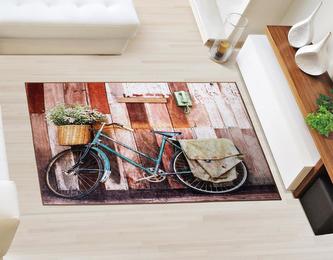 Koberec - běhoun 3D tisk - kolo - šíře 80 cm , délka 120 cm