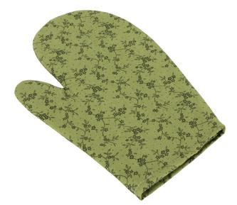 Kuchyňská chňapka - větvička tmavě zelená - chňapka 28x18 cm