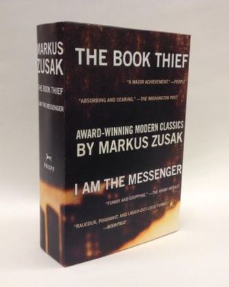 The Book Thief. I Am the Messenger, 2 Vols.. Die Bücherdiebin, englische Ausgabe; Der Joker, englische Ausgabe