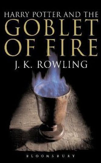 Harry Potter and the Goblet of Fire, adult edition. Harry Potter und der Feuerkelch, englische Ausgabe