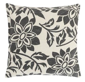 Povláček PAULA - šedý květ - 45x45 cm