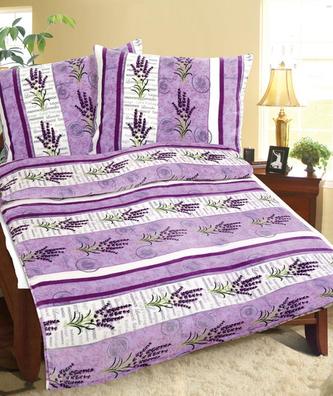 Povlečení MIKROFLANEL - levandule - 140x200,70x90 cm