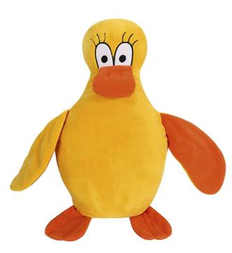 Tvarovaný polštářek - kačenka - cca 34x55 cm